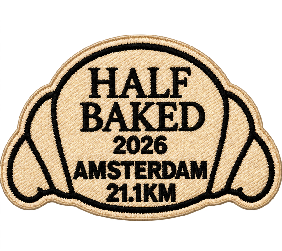 Half Baked, custom patch made for Half Baked Run